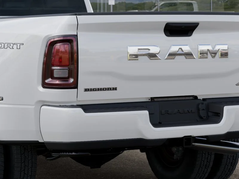 New 2026 Bright White Clear-Coat Exterior Paint RAM Big Horn image 39
