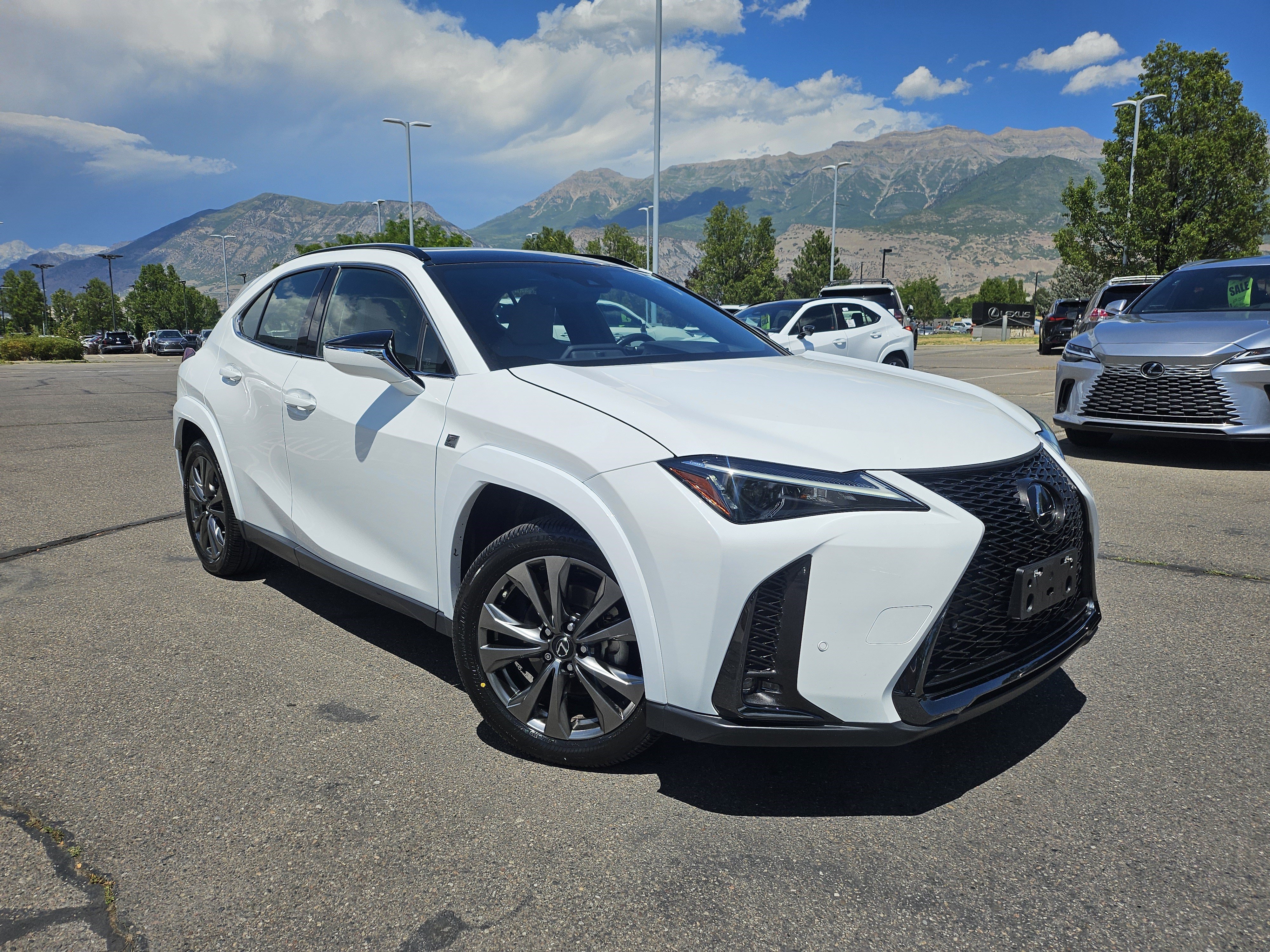Certified Used 2024 ULTRA WHITE Lexus 250h F SPORT Design image 3