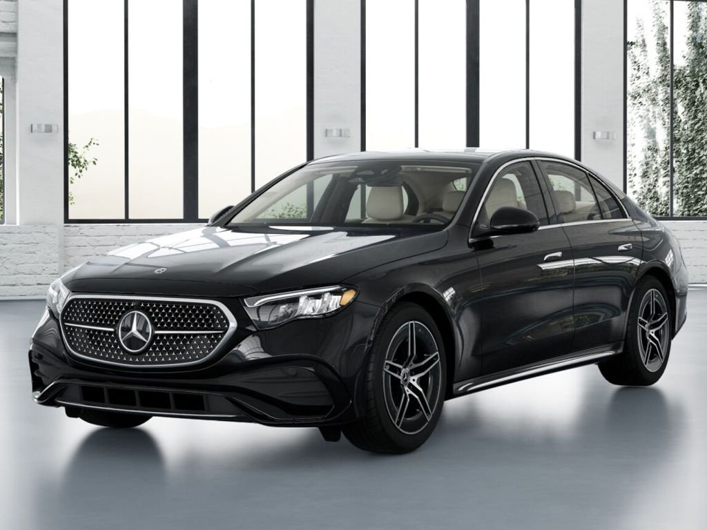 New 2026 Black Mercedes-Benz E 350 image 1