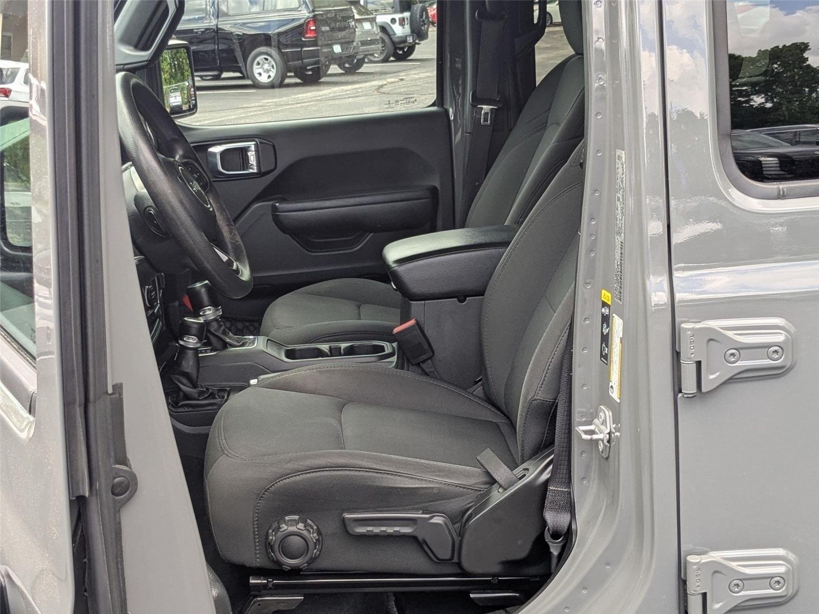 Used 2022 Sting-Gray Clearcoat Jeep Unlimited Willys Sport image 11