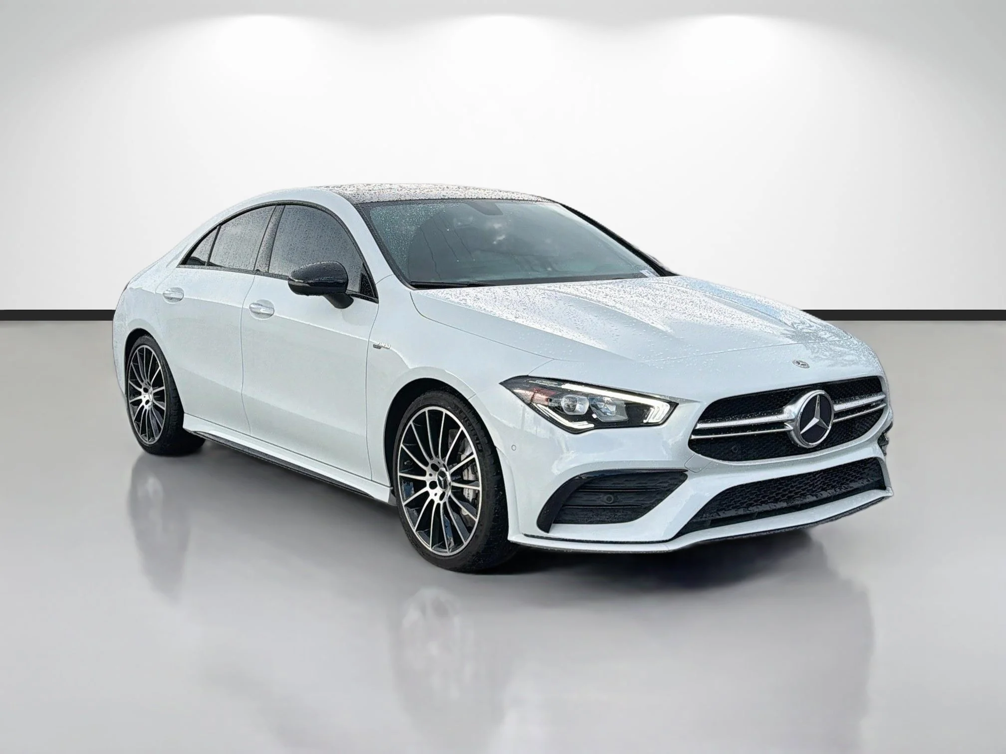 Used 2021 Polar White Mercedes-Benz AMG® CLA 35 image 1
