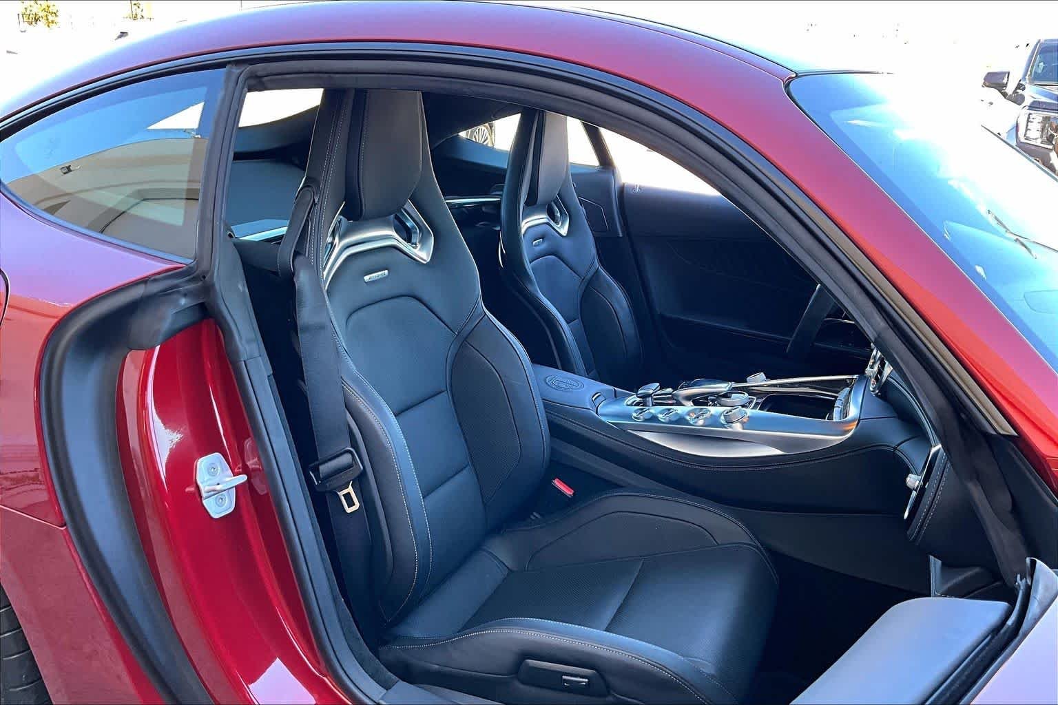 Used 2018 designo Cardinal Red Metallic Mercedes-Benz AMG® GT S image 8