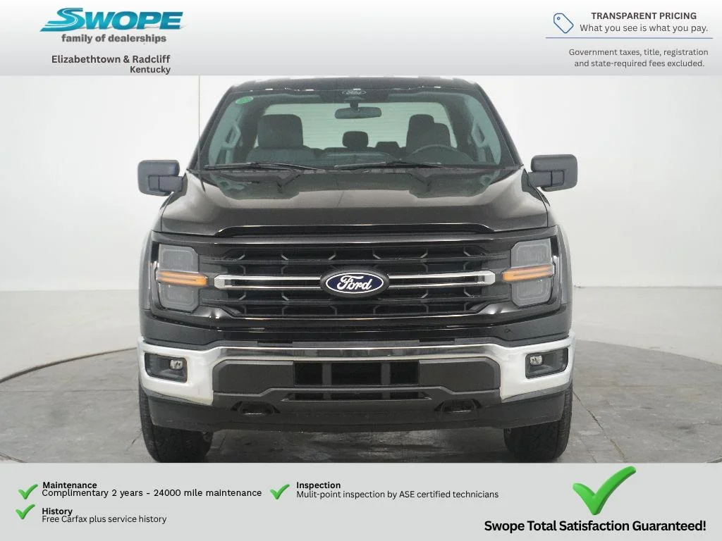 New 2026 Agate Black Metallic Ford XLT image 12