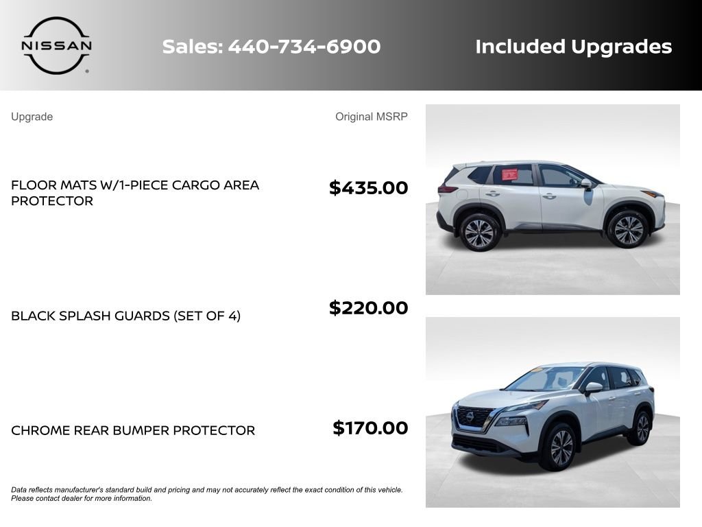 Certified Used 2023 Pearl White Nissan SV image 8