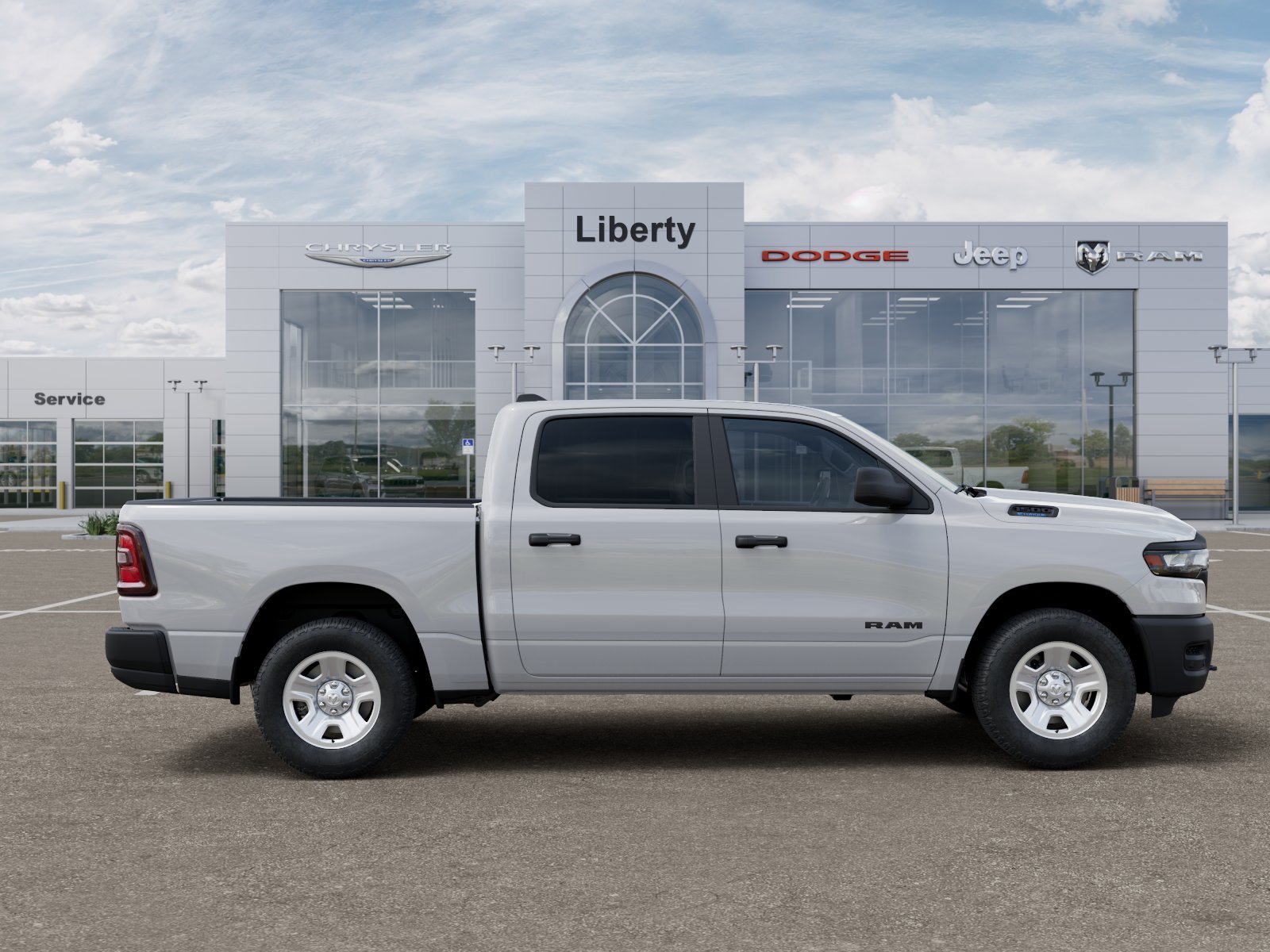 New 2026 Bright White Clearcoat RAM Tradesman image 49