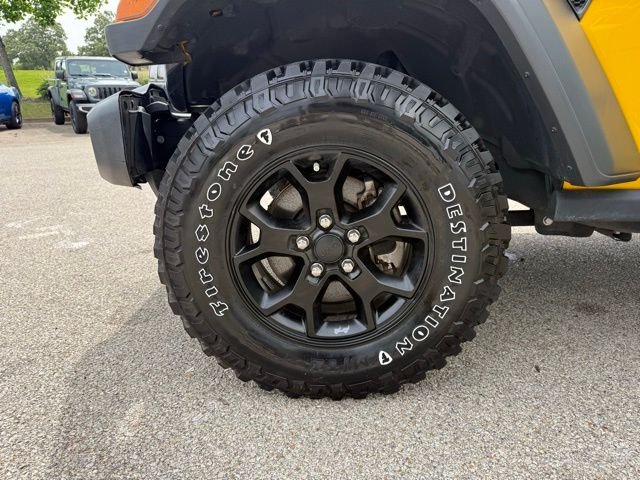 Used 2021 Yellow Jeep Unlimited Willys image 11