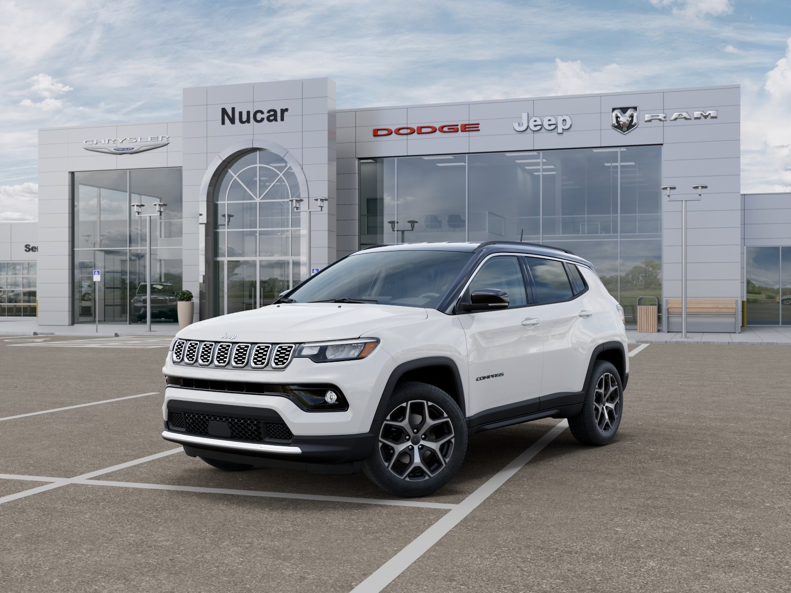 New 2026 Bright White Clearcoat Jeep Limited image 2