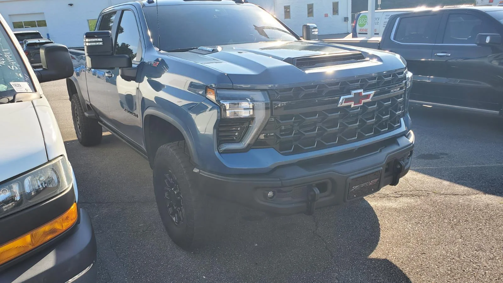 Used 2024 Lakeshore Blue Metallic Chevrolet ZR2 image 2