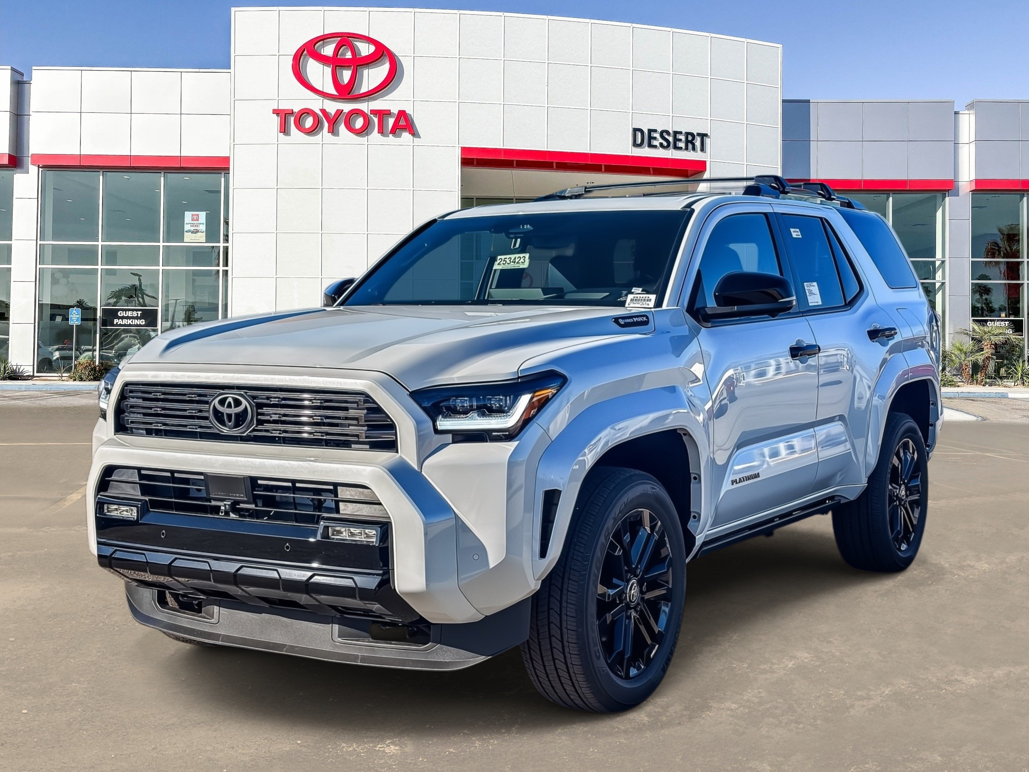 New 2026 Wind Chill Pearl <sup>1</sup> Toyota 4Runner Platinum image 3