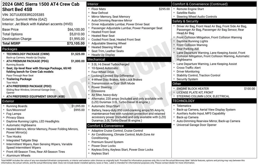 2024 GMC Sierra 1500 AT4 - Photo 50