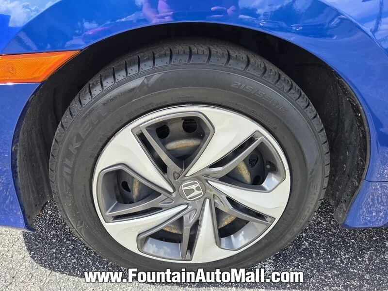 Used 2019 Aegean Blue Metallic Honda LX CVT image 7