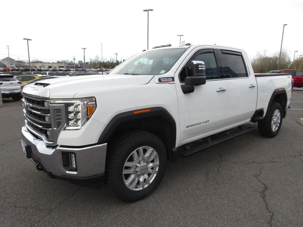 Used 2022 Summit White GMC SLT image 11