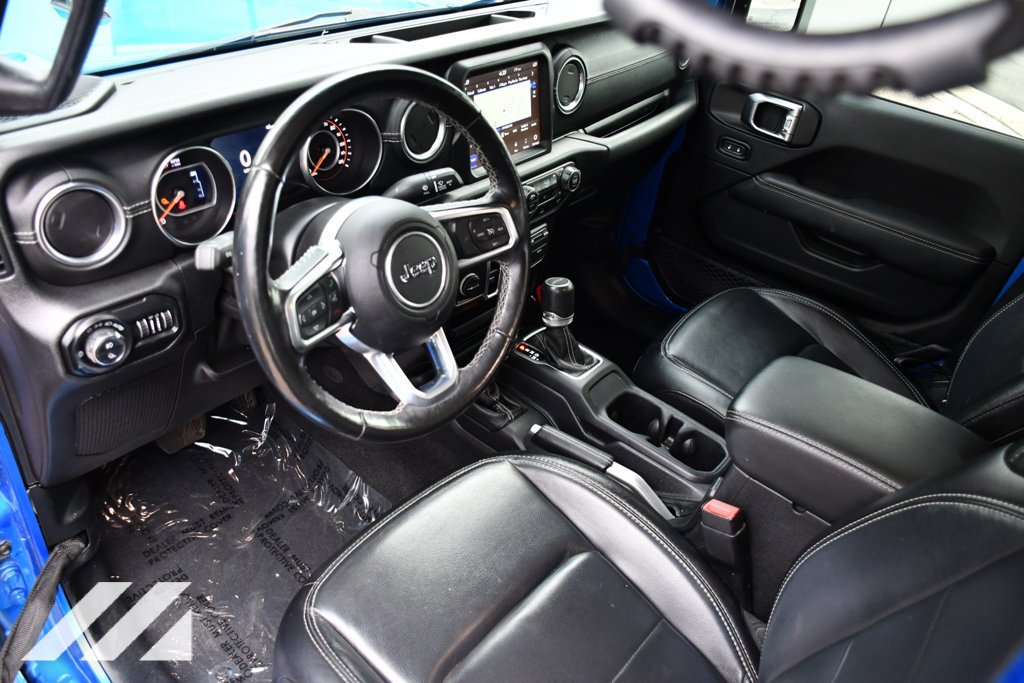 Used 2021 Blue Jeep Overland image 22