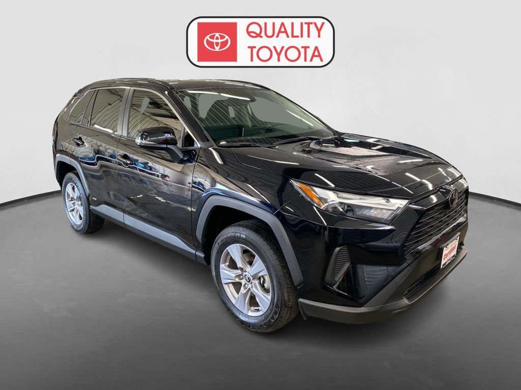 Used 2025 Toyota RAV4 XLE with VIN JTMRWRFV4SJ065301 for sale in Fergus Falls, Minnesota