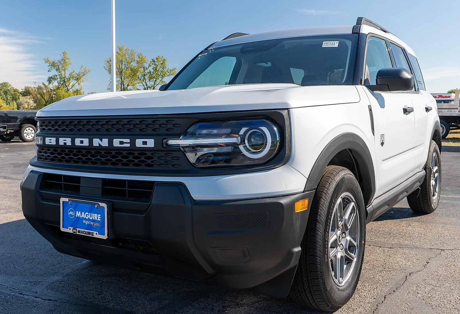 New 2026 Space White Metallic Ford Big Bend® image 2
