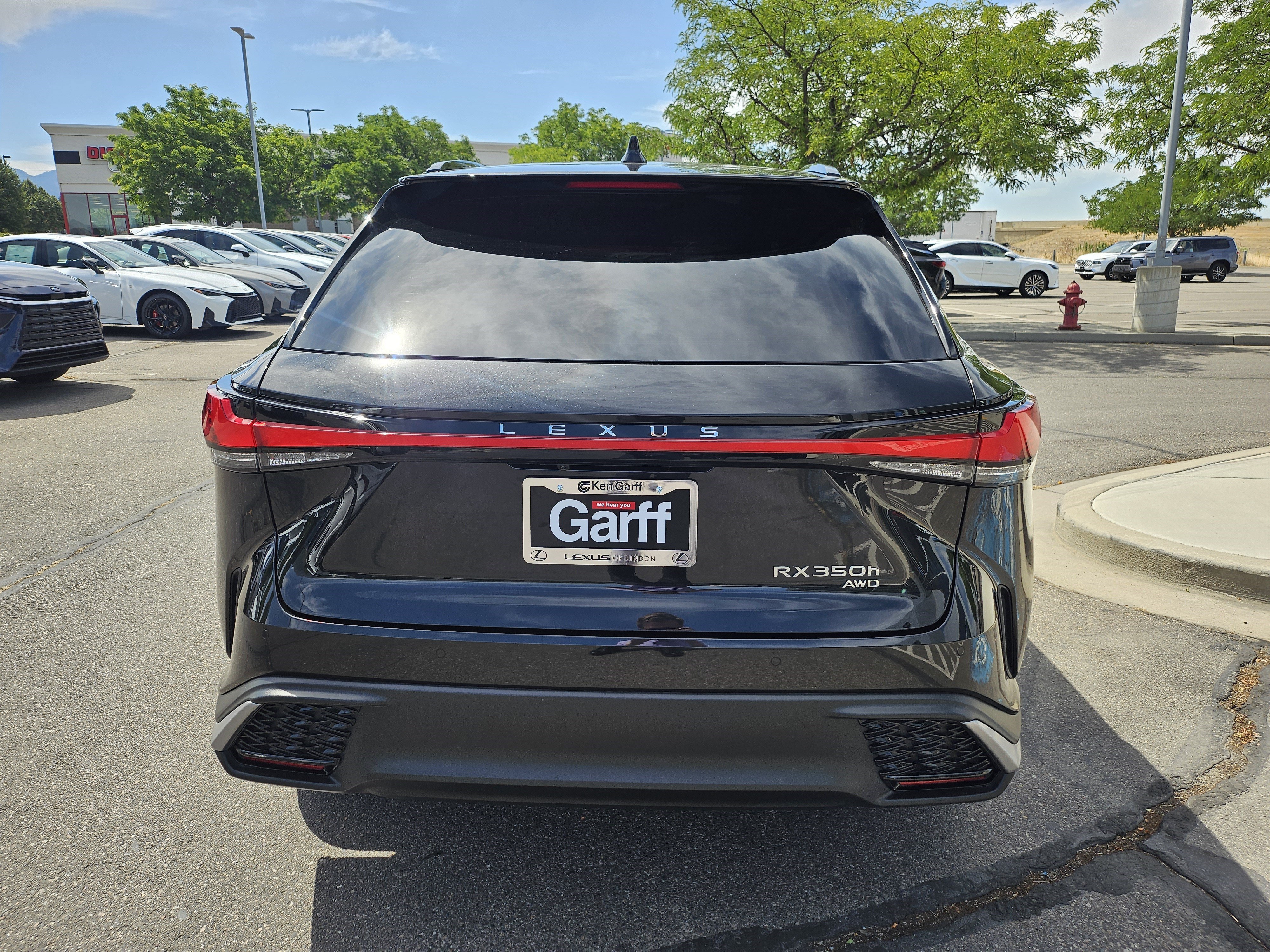 Used 2026 Black Lexus 350h F SPORT Design image 7