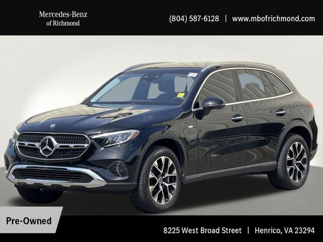 Certified Used 2025 Black Mercedes-Benz GLC 350e image 1