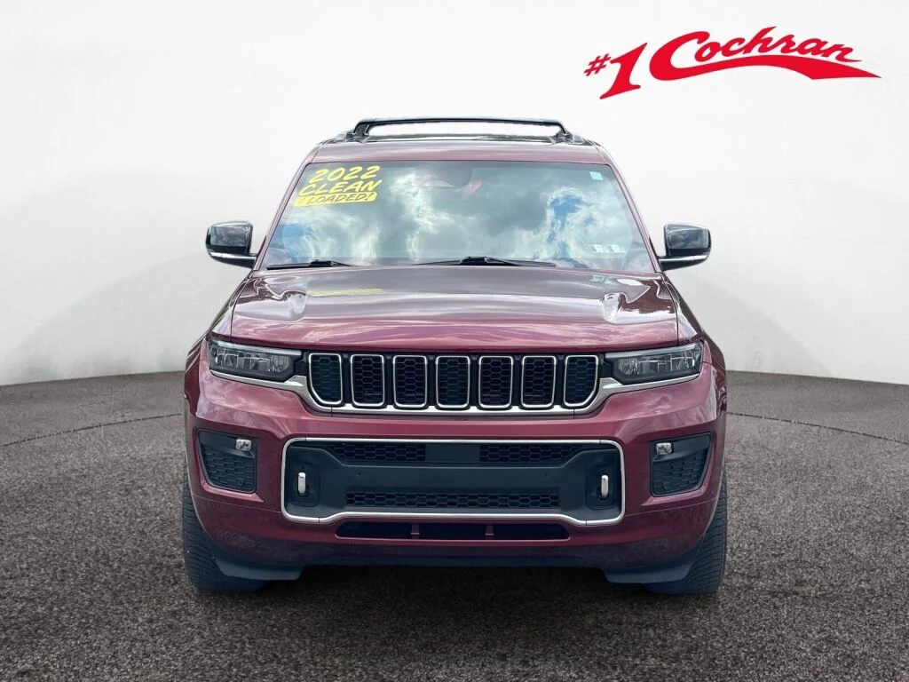 Certified Used 2022 Velvet Red Pearlcoat Jeep Overland image 38