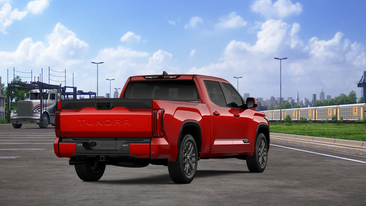 New 2026 Supersonic Red Toyota Platinum image 9