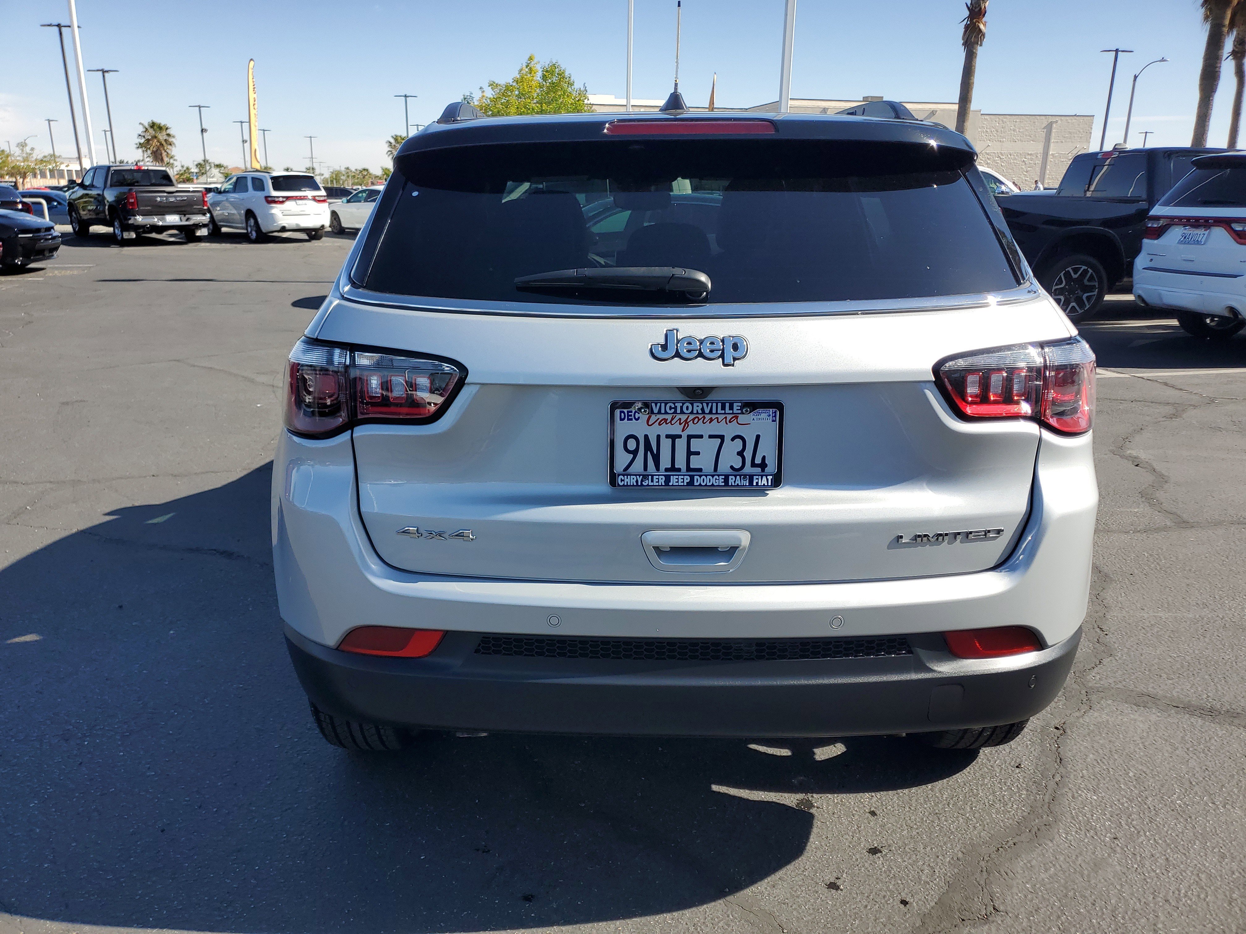 Certified Used 2025 Silver Jeep Limited image 4