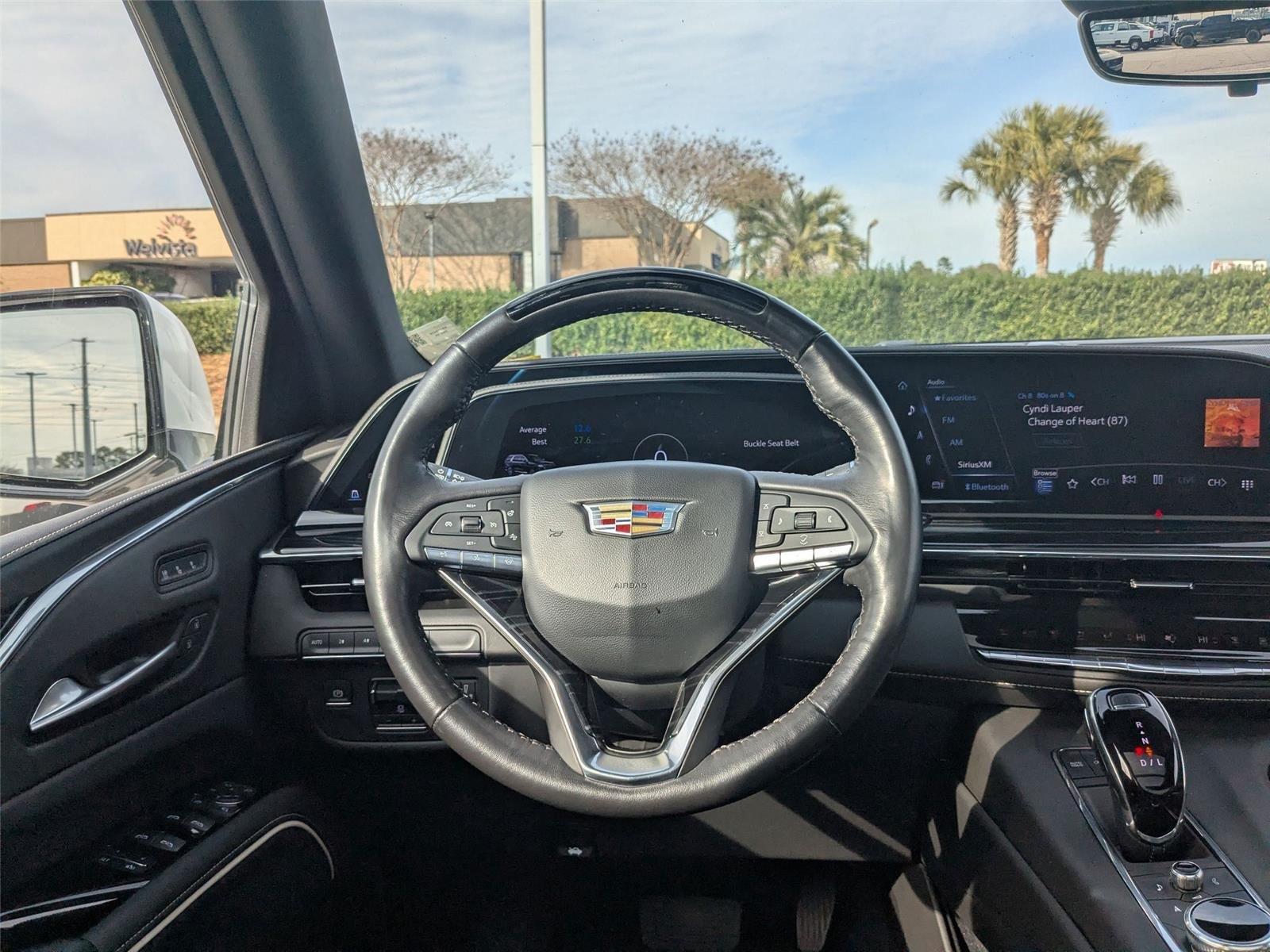 Certified Used 2024 Crystal White Tri-Coat Cadillac 4WD Sport image 37