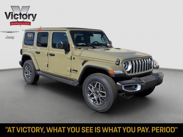 New 2026 Jeep Wrangler Sahara 4-door in Kansas City #TW237316