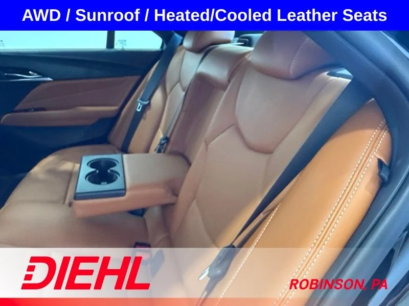 Used 2024 Black Cadillac Premium Luxury image 16