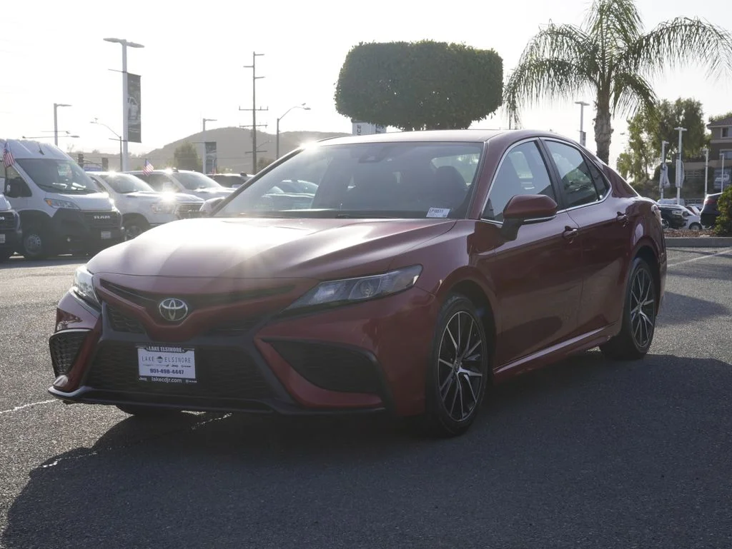 Certified Used 2023 Red Toyota SE image 7