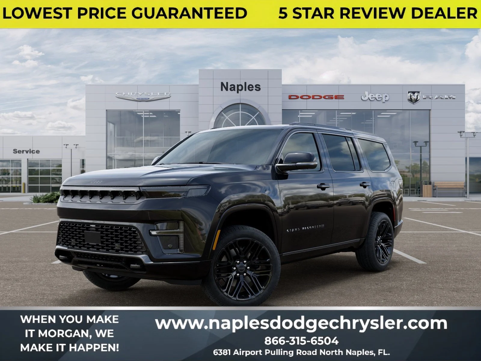 New 2026 High Gloss Black Exterior Paint Jeep Limited Reserve image 1