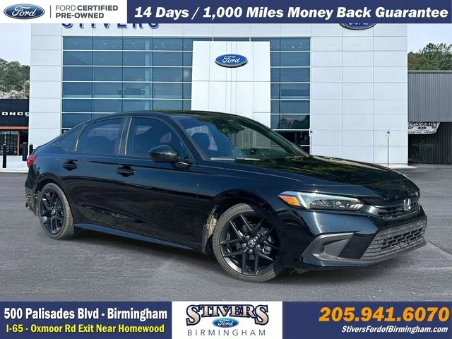 Certified Used 2022 Black Honda Sport image 1