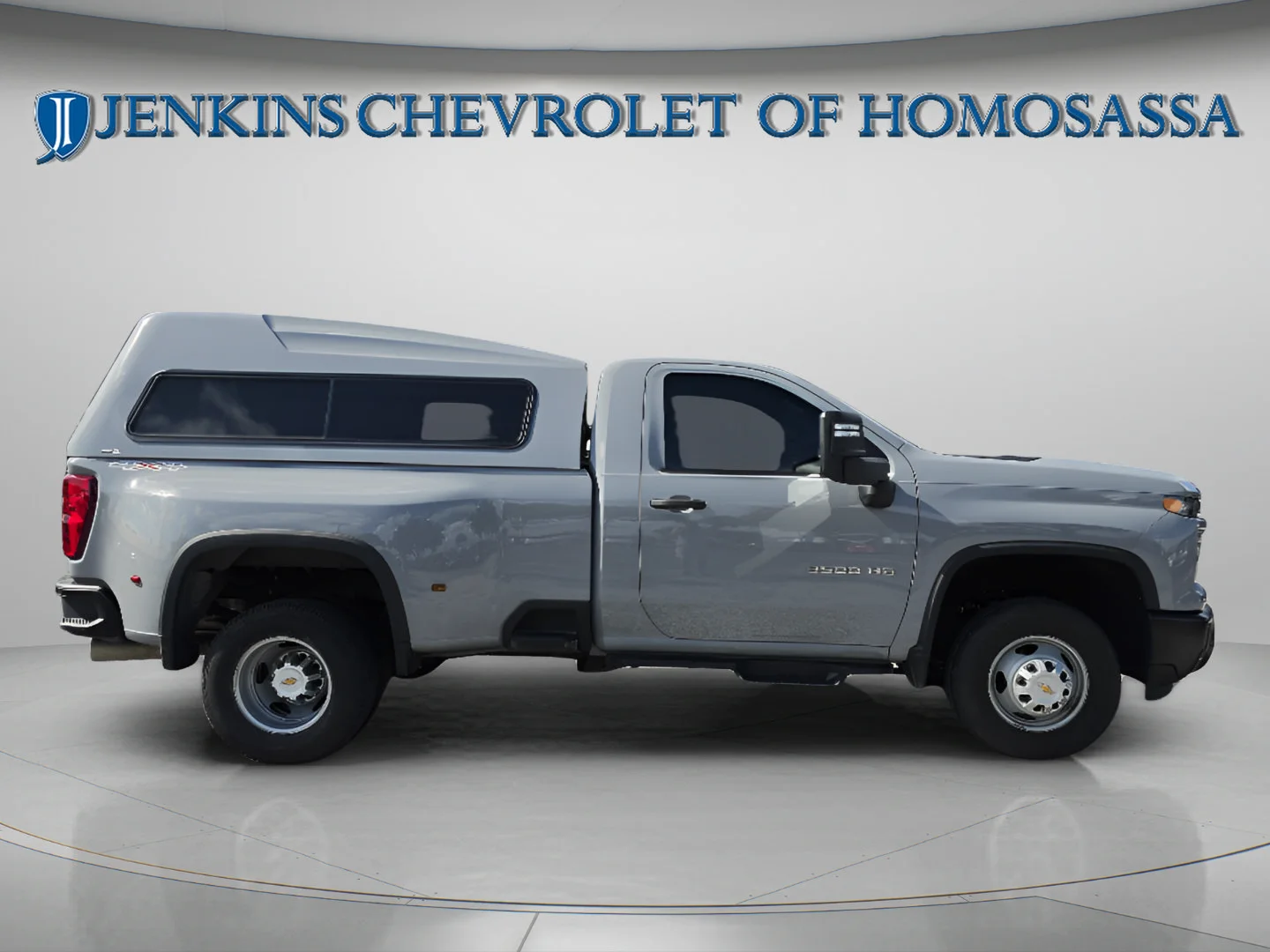 Used 2024 Slate Gray Metallic Chevrolet Work Truck image 3
