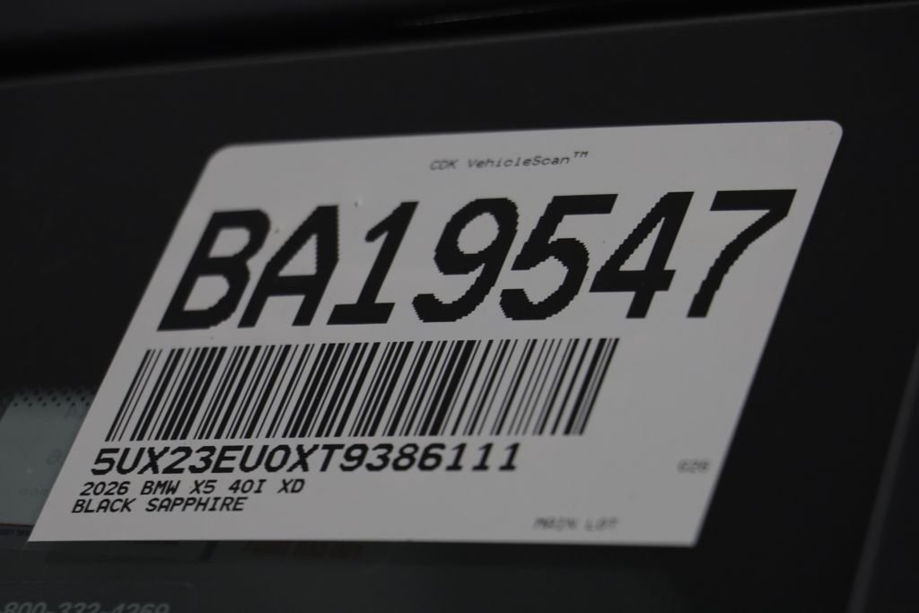 Certified Used 2026 Black Sapphire Metallic BMW xDrive40i image 24