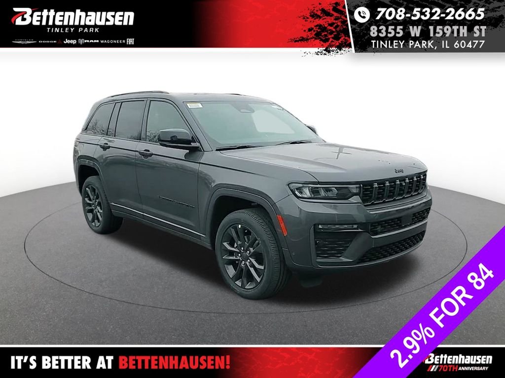 New 2026 Baltic Gray Metallic Clear-Coat Exterior Paint Jeep Limited Reserve image 3