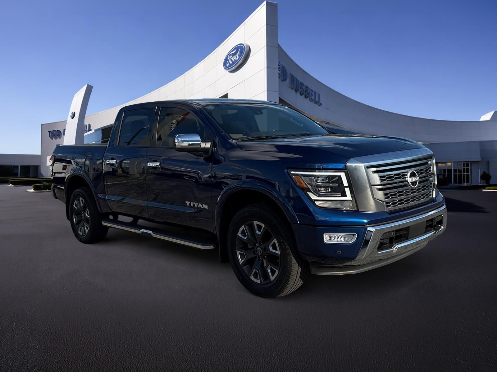Used 2024 Deep Blue Pearl Nissan Platinum Reserve image 4