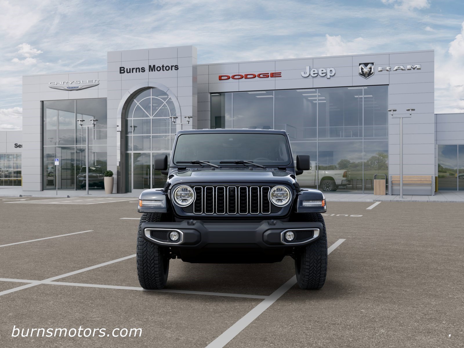 New 2026 Black Clear-Coat Exterior Paint Jeep Sahara 4-Door image 6