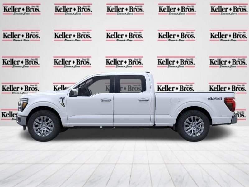 New 2026 Star White Metallic Tri-Coat Ford Lariat image 4