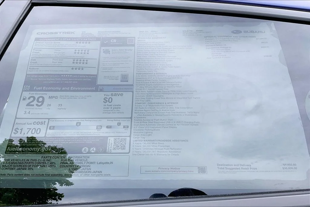 New 2026 SAPPHIRE BLUE PEARL Subaru Premium image 17