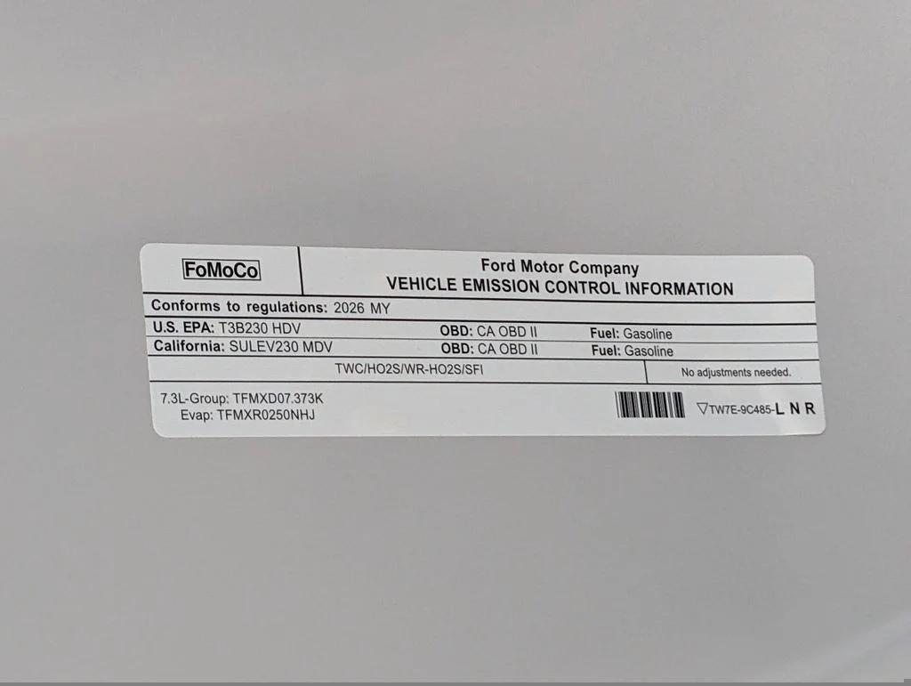 New 2026 Glacier Gray Metallic Tri-Coat Ford F-250® Lariat® image 33