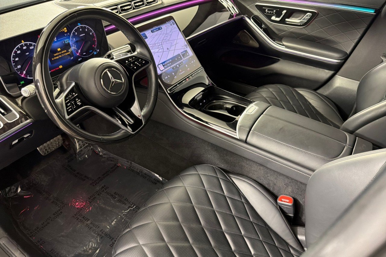 Certified Used 2022 Black Mercedes-Benz S 580 image 9