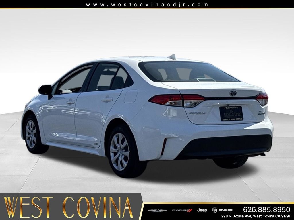 Used 2024 White Toyota LE image 7