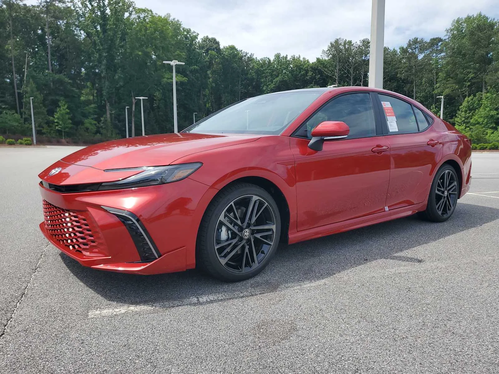 New 2026 Supersonic Red Toyota XSE image 3