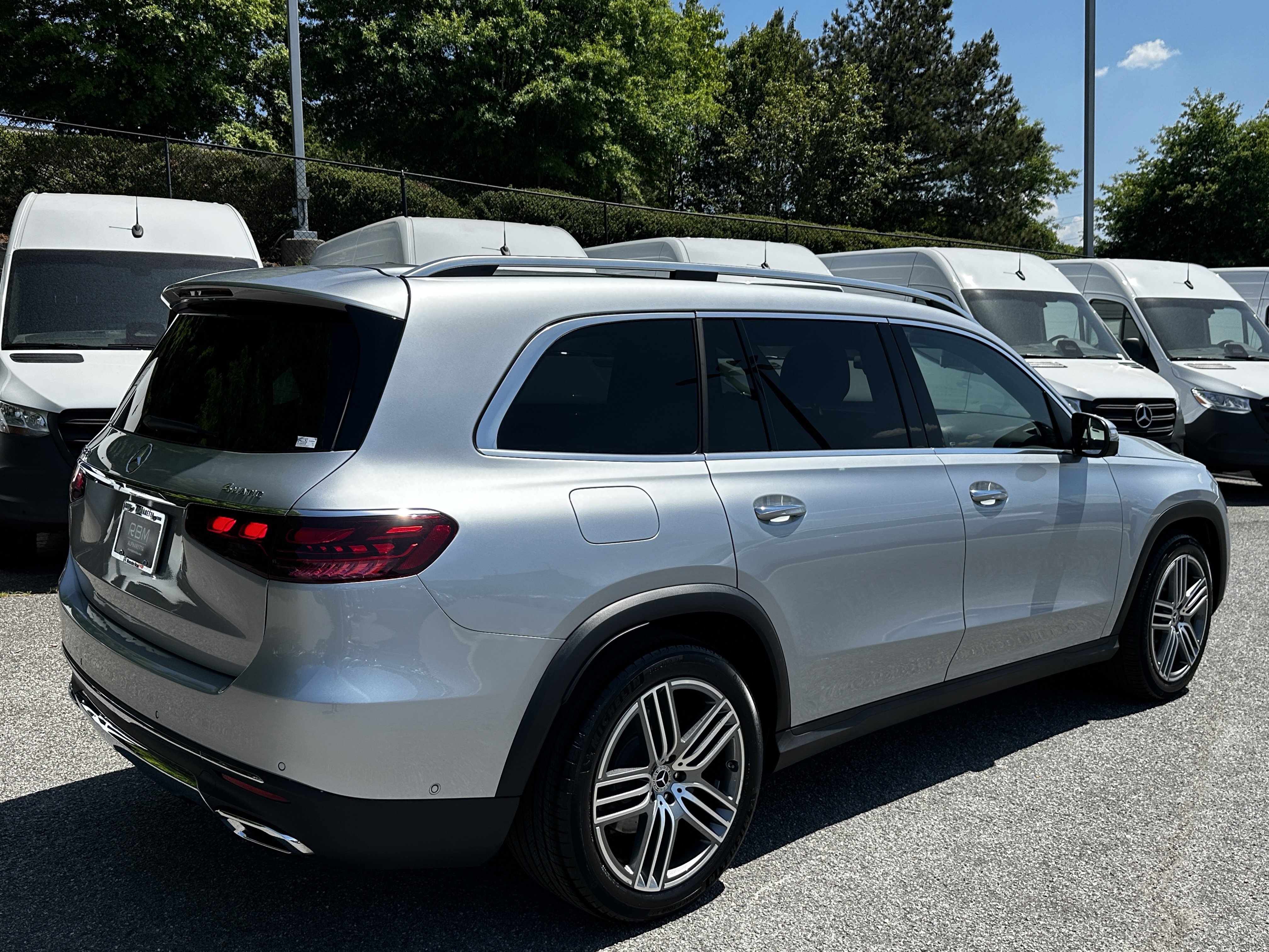 Certified Used 2025 Silver Mercedes-Benz GLS 450 image 8