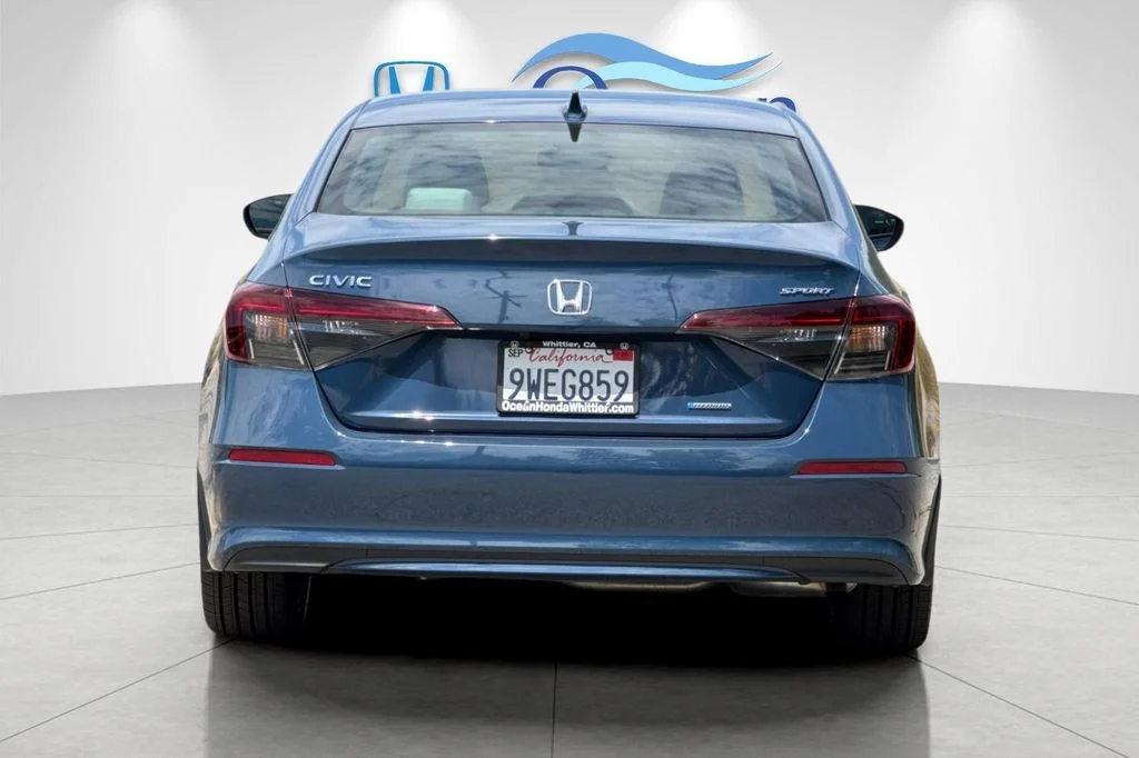 Certified Used 2025 Blue Lagoon Pearl Honda Sport image 5
