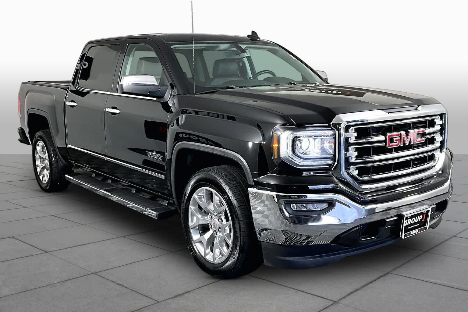 Used 2018 Onyx Black GMC SLT image 3