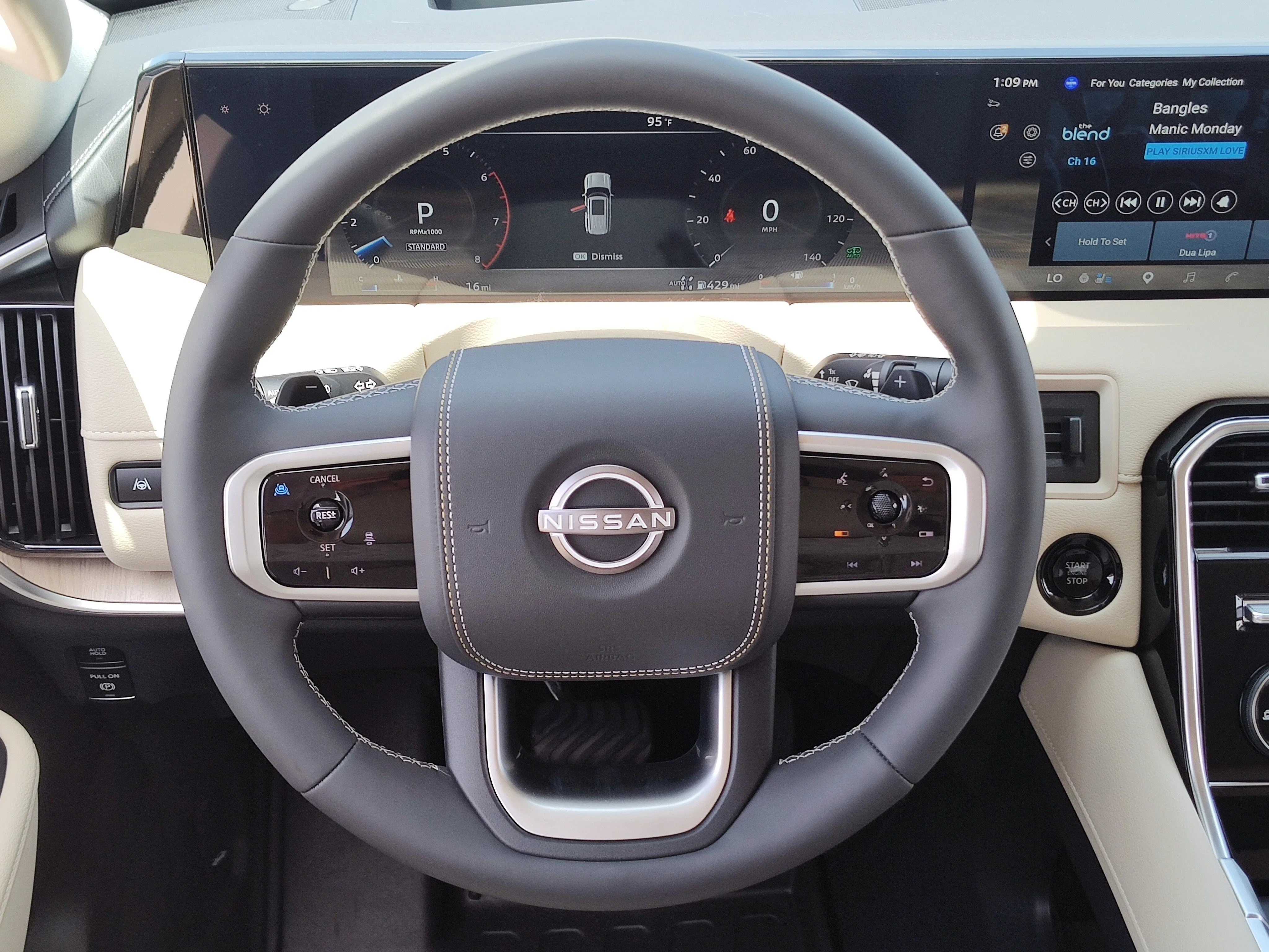 New 2026 Everest White TriCoat / Super Black Two-tone Nissan Platinum Reserve image 8