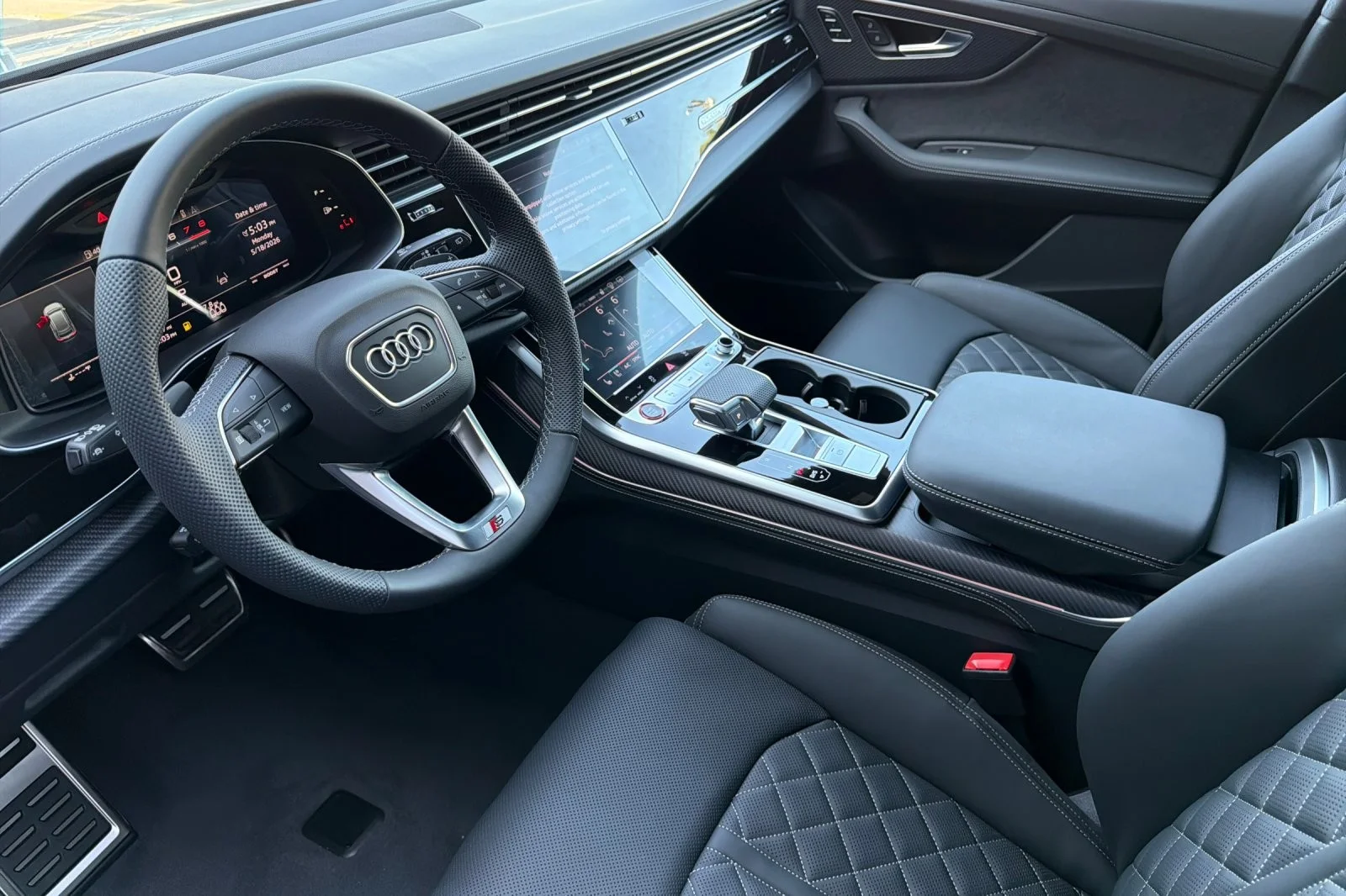 New 2026 Satellite Silver Metallic Audi Prestige quattro image 9
