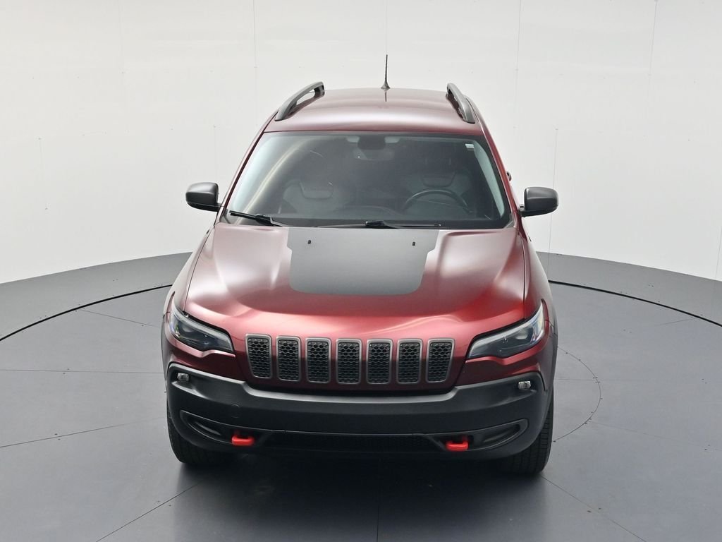 Used 2020 Velvet Red Pearlcoat Jeep Trailhawk image 39