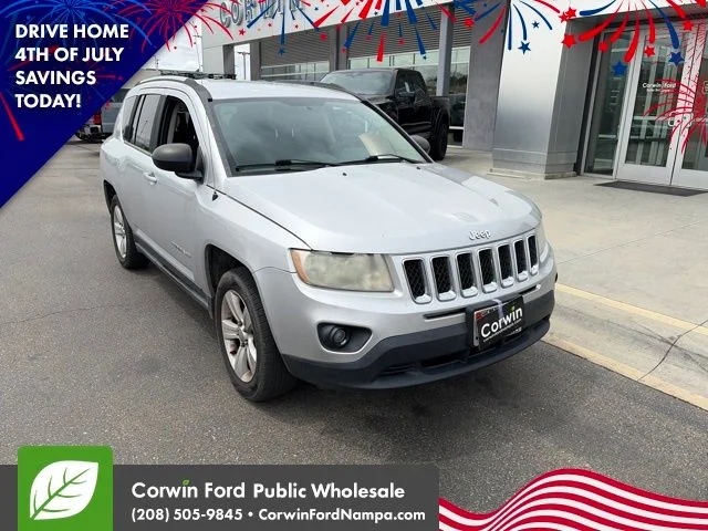 Used 2013 Jeep Compass Sport with VIN 1C4NJCBB0DD254499 for sale in Nampa, ID