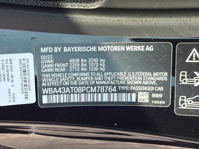 Used 2023 Black BMW 430i xDrive image 18