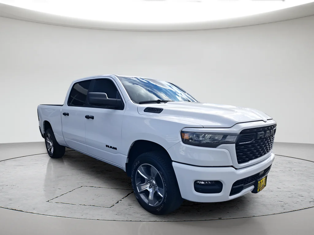 New 2026 Bright White Clearcoat RAM Express image 1